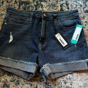 Just Black Denim Shorts